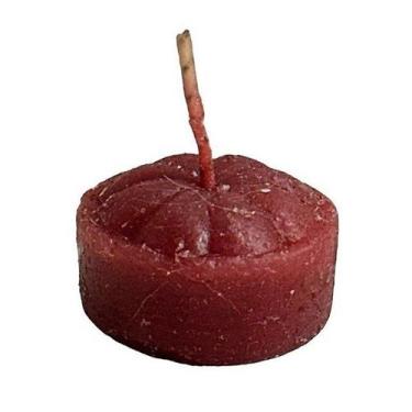 Imagem de Vela Marrom Rechaud  Uso Espiritual, Decoração e Aromatizadores - Estr