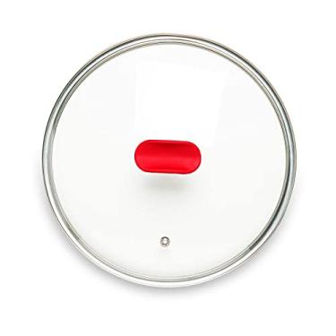 Imagem de Tampa de Vidro Ichef Polishop - Shark Series - 24Cm - Vermelha | Vermelho