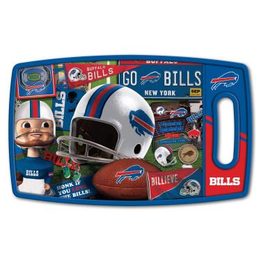 Imagem de YouTheFan Tábua de corte NFL Buffalo Bills Retro Series