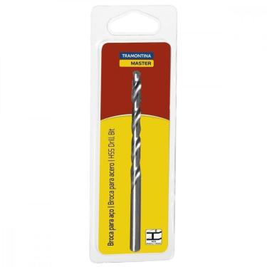Imagem de Broca para Aço 1/4´´ Tramontina em Aço Rápido Hss