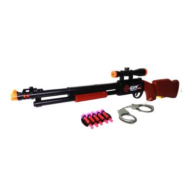 Brinquedo Lançador De Dardos Nerf Fortnite Sniper Pesada na