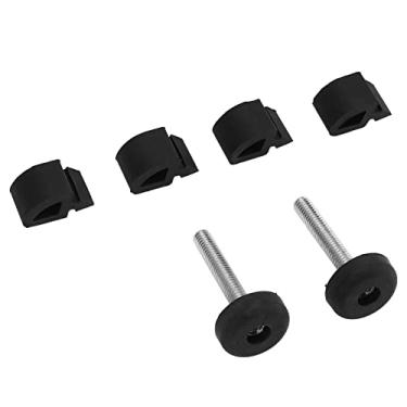 Imagem de Conjunto de pára-choques de capô, borracha durável e almofada de metal rolha de amortecedor à prova d'água substituição do amortecedor para caminhão 1967-1972