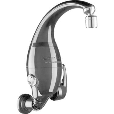 Imagem de Torneira Elétrica Eletrônica Preta 127v 5.400w Tel170 Sintex