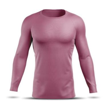 Imagem de Camiseta Térmica Segunda Pele Ad Store Dry Fit Rosa
