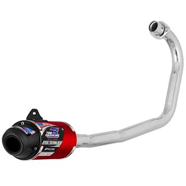 Imagem de ESCAPAMENTO PRO TORK POWERCORE 3 STEEL TECHNOLOGY TITAN 125 ES 2000/04 VERMELHO