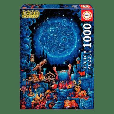 Imagem de Puzzle 1000 Peças O Astrólogo Neon - Educa - Importado - Grow