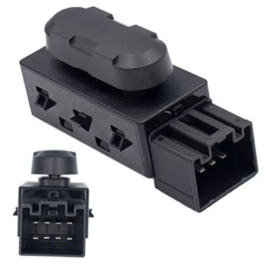 Imagem de MOCW Interruptor de ajuste de assento elétrico de 6 vias compatível com 2005-2015 Edge Escape Expedition Explorer Flex F150 F250 F350 F450 MKX Interruptor de assento elétrico substitui OE # PSW5,