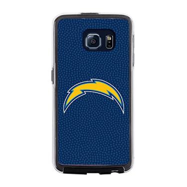 Imagem de Capa para celular NFL Los Angeles Chargers cor time futebol granulado textura Samsung Galaxy S6, cores do time, tamanho único