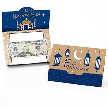 Imagem de Ramadan – Porta-dinheiro e cartões de presente Eid Mubarak – Conjunto de 8