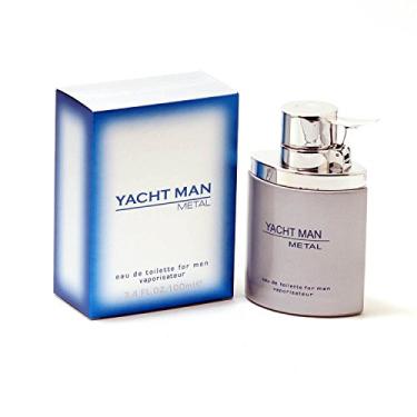Imagem de Yacht Man Metal For Men By Myrurgia – Spray Edt 100 ml