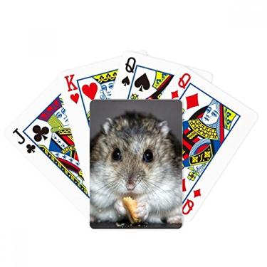 Imagem de DIYthinker Hamster Animal Rat Pet Cute Eat Poker Baralho De Mesa Presente De Jogo