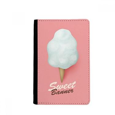 Imagem de Porta-passaporte com casquinhas de sorvete e picolés de sorvete, porta-cartões Notecase Burse