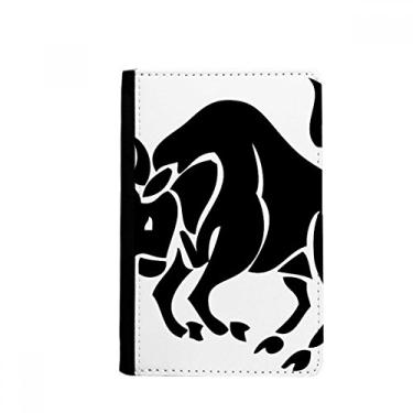 Imagem de Constellation Taurus Signo Zodíaco Porta-passaporte Notecase Burse Capa carteira porta-cartões
