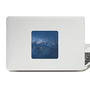 Imagem de Adesivo de vinil paster azul galáxia escuro estrelas nuvens decoração de PC