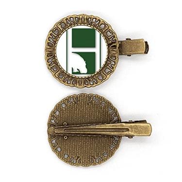 Imagem de Presilha de cabelo Hip Weight River Mud Art Deco presente moderno grampo de cabelo