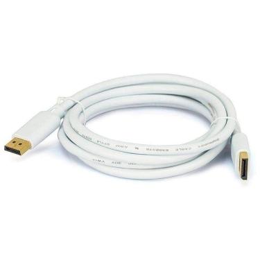 Imagem de Cabo DisplayPort 1.2 - 5 metros - Branco - Chip SCE 018-7495