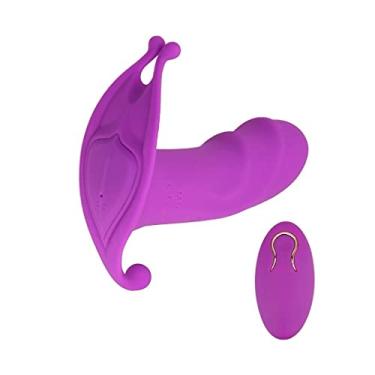 Imagem de Vibradores Adulto Estimulador Sexual do Clitóris Com Controle Remoto Sem Fio 10 Velocidades Zatla Shop (Roxo)