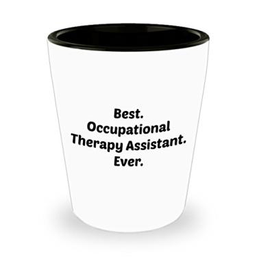 Imagem de Copos de shot assistente de terapia ocupacional – ideia de de Natal