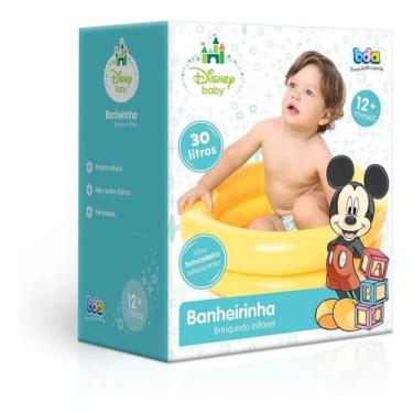 Imagem de Banheira Piscina Inflável Disney Baby 30 L Brinquedos 2414 - Toyster