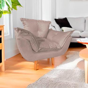 Imagem de Poltrona Infantil Opalinha para Sala e Quarto Suede Escolha sua cor - W&D Decor
