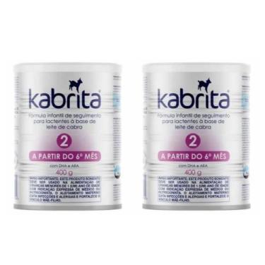 Imagem de Formula Infantil Kabrita 2 400G 2 Latas Sem Gluten - Bago