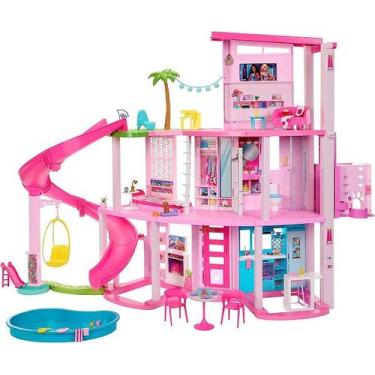 Casa Barbie Mega Mansão Com Elevador Casa Dos Sonhos 360 - Mattel Gnh53 -  Casinha de Boneca - Magazine Luiza