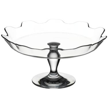 Imagem de Prato para bolo Patisserie em vidro com pe D32xA15cm