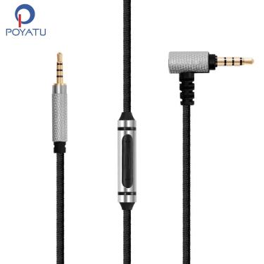 Imagem de Poyatu 3.5mm a 2.5m cabo de áudio para jbl e45bt e55bt e65btnc s400bt cabo de fone de ouvido