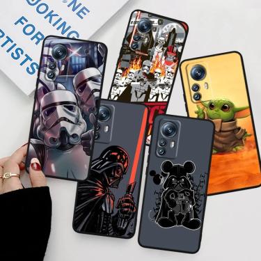 Imagem de Capa de telefone Disney Star Wars Yoda  Capa macia preta bonito  Xiaomi Mi 13 12T 12 11T 11i 11 A3