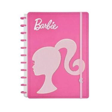 Imagem de Caderno Inteligente Médio Barbie Pink 80 Folhas 22X17x2,5cm