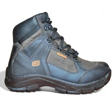 Imagem de Bota de Segurança Trilha Confortavel Gogowear Swat Couro Legítimo Biqueira De Pvc C.a (Café, BR, Adulto, Numérico, 38)