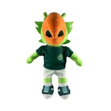 Imagem de Mascote do Palmeiras em Pelúcia 37cm Periquito - Oficial
