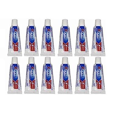 Imagem de Crest Pasta de dente regular tamanho viagem - 2,5 g (pacote com 12)