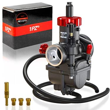 Imagem de 1PZ Carburador PE1-U15 PE28 mm de substituição para motor 150cc-250cc GY6 4 tempos Honda Yamaha Suzuki Kawasaki Apollo SSR TTR KYMCO SYM TAOTAO ATV Dirt Bike Pit Bike GY6 motocicleta scooter