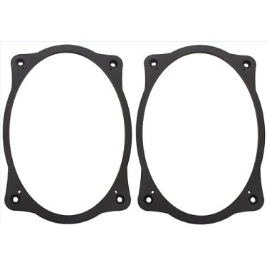 Imagem de Anel espaçador adaptador de alto-falante do deck traseiro 6 x 9 polegadas para Nissan Altima, Senta e Maxima - SAK139_69-1 par