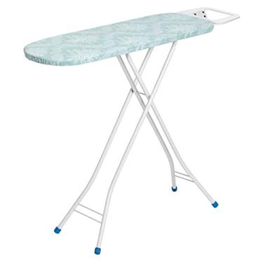 Imagem de Metaltec Tábua De Passar Roupa Pluma Tri Plus Em Aço Resistente E Suporte Para Ferro - Capa Forro 100% Algodão Estampas Sortidas