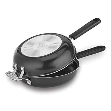 Imagem de FRIGEIDEIRA DUPLA CUISINART ANTIADERENTE PRETO 25 CM FP2-24BK