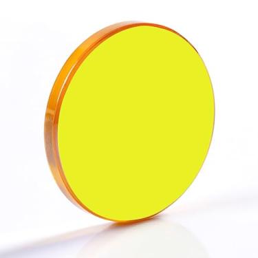 Imagem de MCWlaser CVD ZnSe Diâmetro da lente de focagem: 25 mm FL: 7,5 polegadas/190,5 mm para cortador de gravação a laser CO2 40 W 50 W 60 W 80 W 100 W 130 W 150 W 180 W 200 W