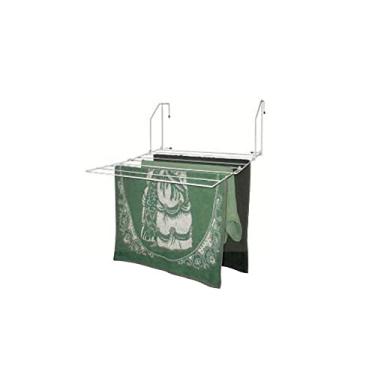 Imagem de Varal Portátil Balcony 50x44cm Em Aço - Porta Box Janela