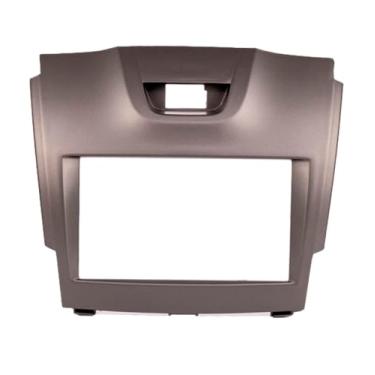 Imagem de Moldura de Painel 1 e 2 Din S10 Trailblazer 2012 2013 2014 2015 S-10 - Cinza