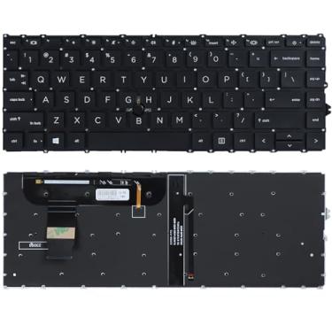 Imagem de YAEHUYING Replacement New Keyboard Backlit for HP EliteBook 840 G7 840 G8 745 G7 745 G8 Zbook Firefly 14 G7 G8 Series Laptop, US Layout Backlight Keyboard P/N: M07089-001 M07090-001 M07091-001