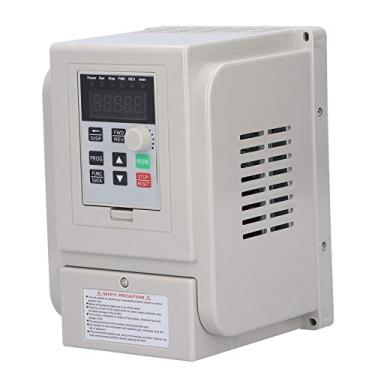 Imagem de Inversor de Frequência Variável 2.2KW AT5-2200X Entrada Monofásica Saída Trifásica Display Digital Tensão de Sobrecorrente Proteção contra Subtensão Adequada para Motores de 220V