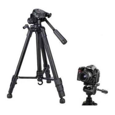 Imagem de Tripé Câmera Profissional Canon 1,80 Mts + Suporte Celular - Skin Zabo