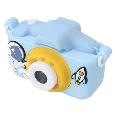 Imagem de Câmera Digital Akozon Kids, Câmera Selfie Infantil de Lentes Duplas, Foto HD de 20 MP, Função de Gravação 1080P de 2 Polegadas, Jogo de Brinquedo de Câmera Infantil, Filmadora