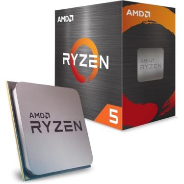 Imagem de PROCESSADOR RYZEN 5 5600 3.5GHz (TURBO 4.4GHz) 32MB CACHE AM4 100-100000927BOX, Cerâmica cinza