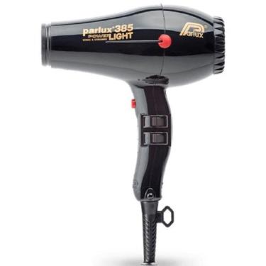 Imagem de Secador Profissional Parlux 385 New Power Light Preto 220V - Garantia 