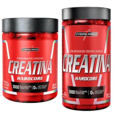 Imagem de Creatina Pura 120 Caps + Creatina 60 Caps Integralmedica