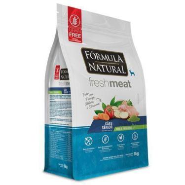 Imagem de Ração Seca Fórmula Natural Fresh Meat Senior Raças Mini e Pequena 1KG 