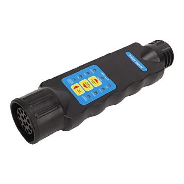 Imagem de 12v 13pin Reboque Fiação Circuito Testador Tomada Conjunto Completo para Reboques Caravanas Horseboxes Portadores de Bicicleta