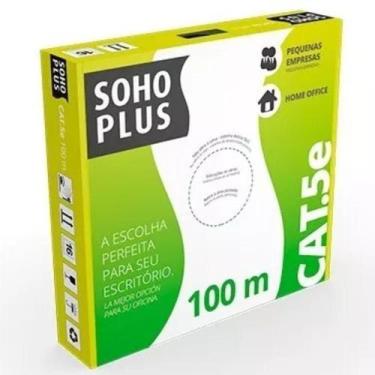 Imagem de Cabo De Rede Furukawa Soho Plus Preto Cat5E, 24Awgxp4 -100M